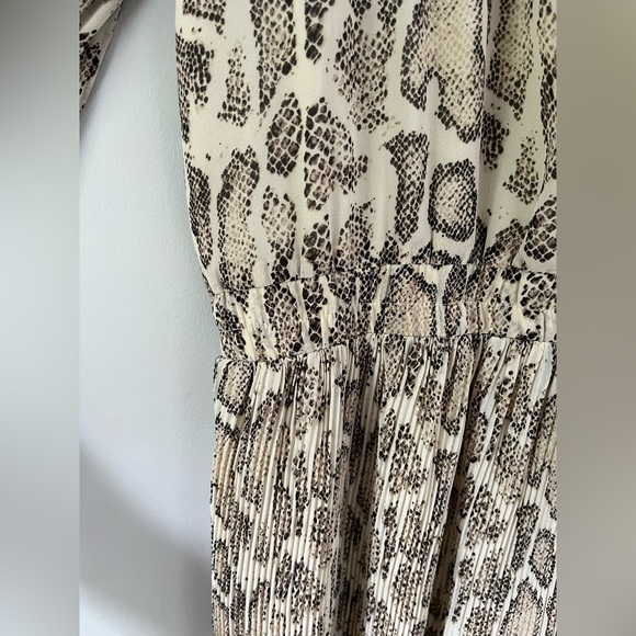 Current Air Leopard Print Necktie Dress - Picture 6 of 8